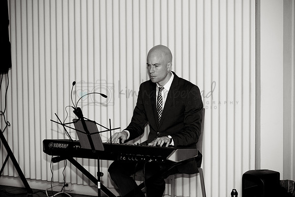 Wedding Ceremony bw